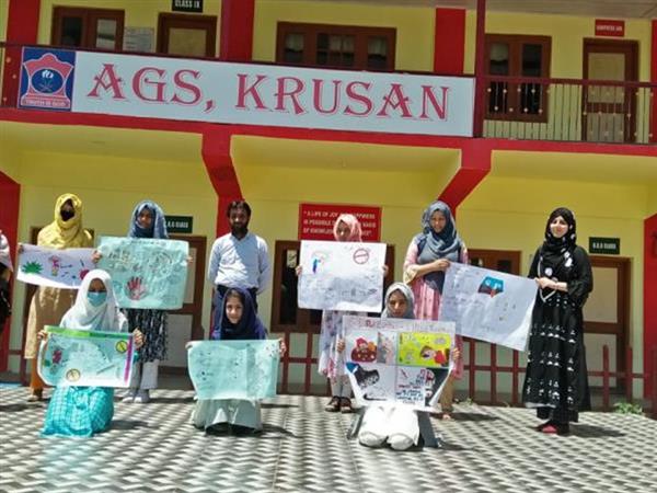 Painting competition on the occasion of International Day Drug abuse