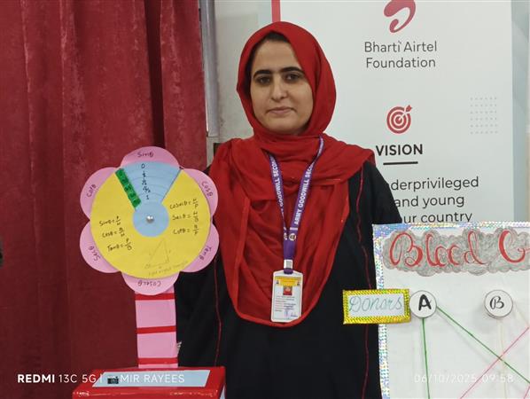 MS REFAT MUSHTAQ DEPTT OF MATHEMATICS AT INNO FEST AGPS PAHALGAM 