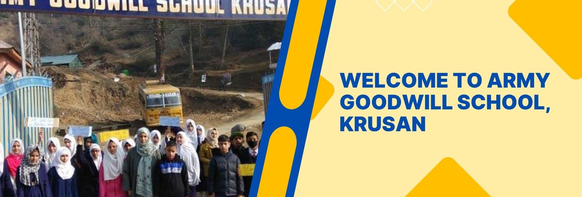 Harshan Army Goodwill School, Krusan