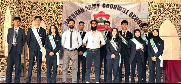 Investiture Ceremony Held at Harshan Army Goodwill School, Krusan